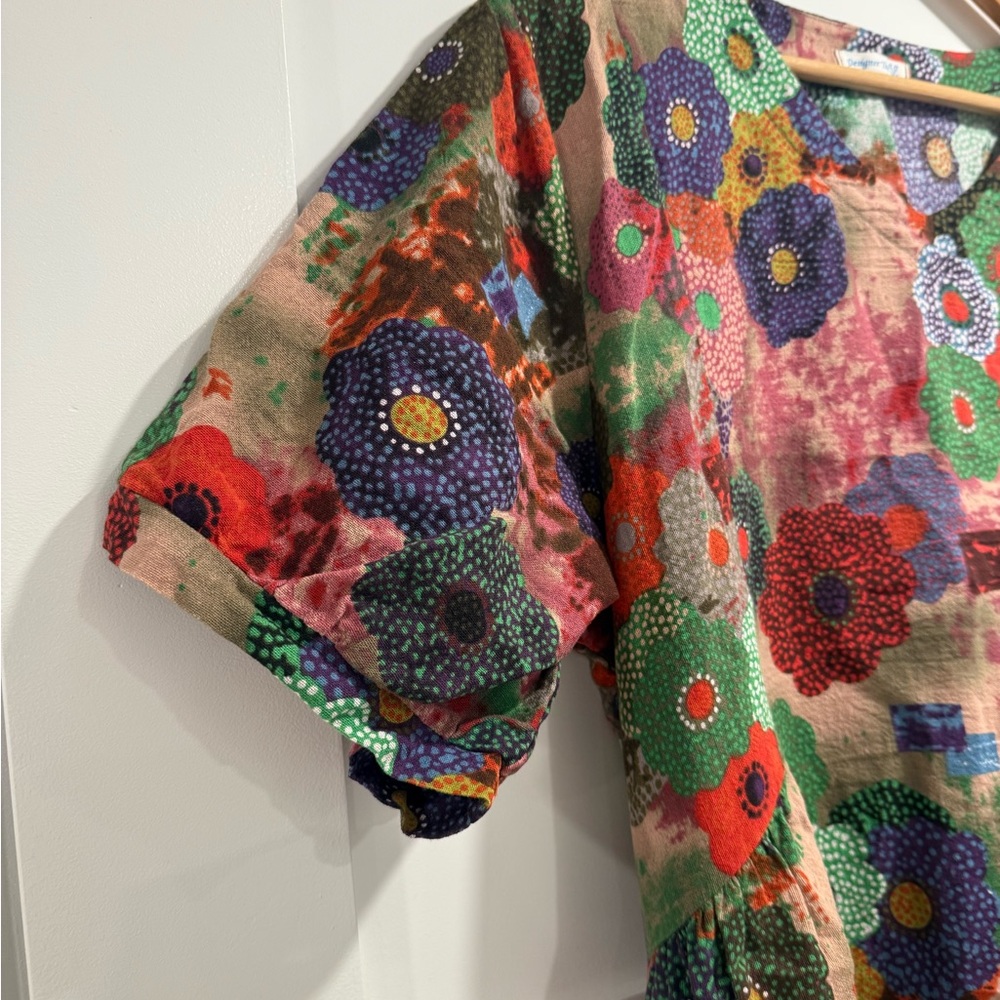 Designer Yao Boho Floral Dress